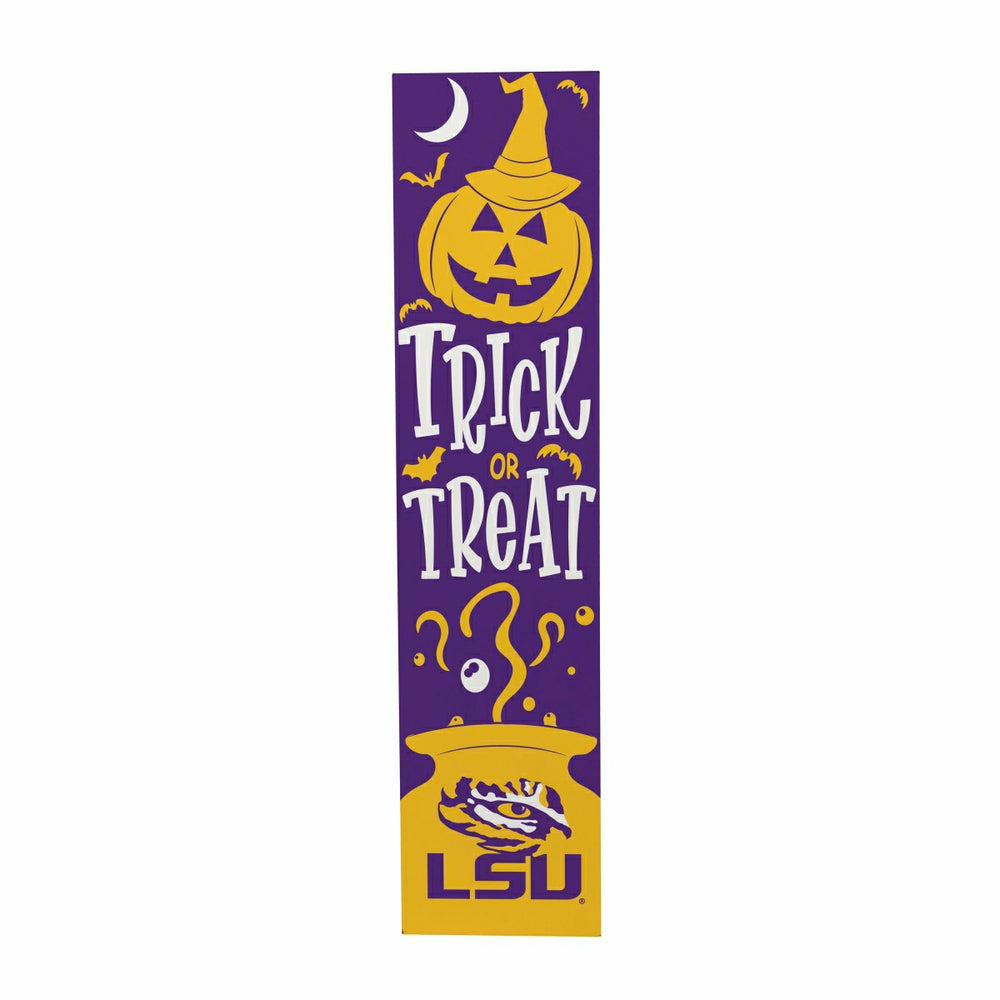 47" Double Sided Leaner, Louisiana State University, Halloween - Collegiate Home