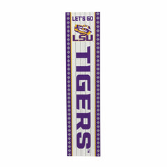 47" Double Sided Leaner, Louisiana State University, Christmas - Collegiate Home