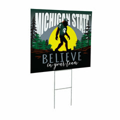 Michigan State University Yard Sign, Bigfoot - Collegiate Home