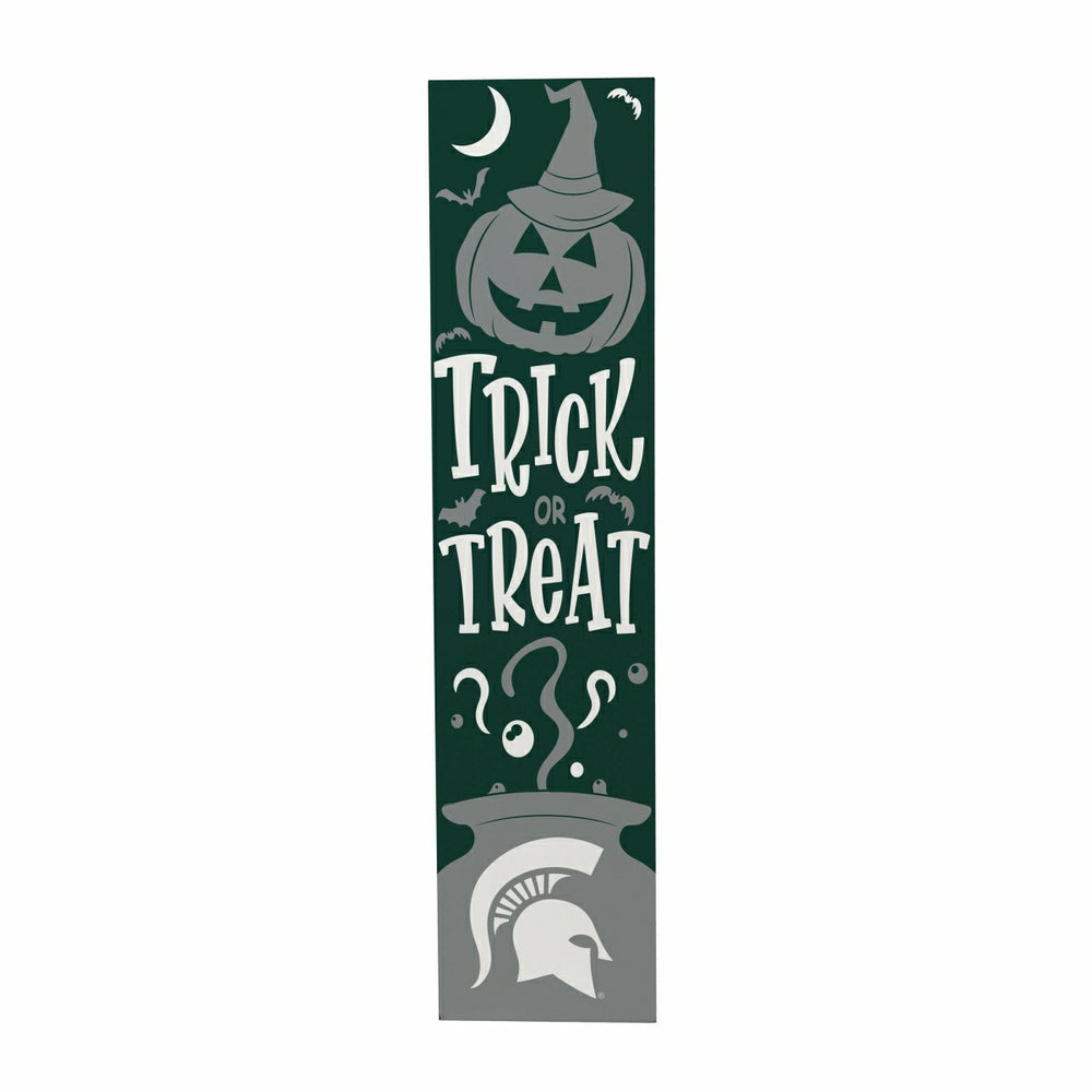 47" Double Sided Leaner, Michigan State University, Halloween - Collegiate Home