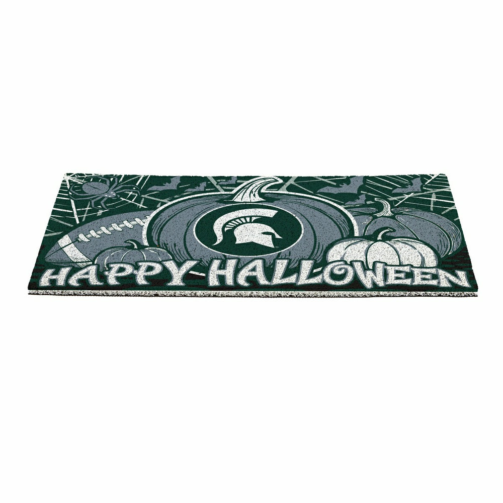 Michigan State University Halloween PVC Mat, 28"x16" - Collegiate