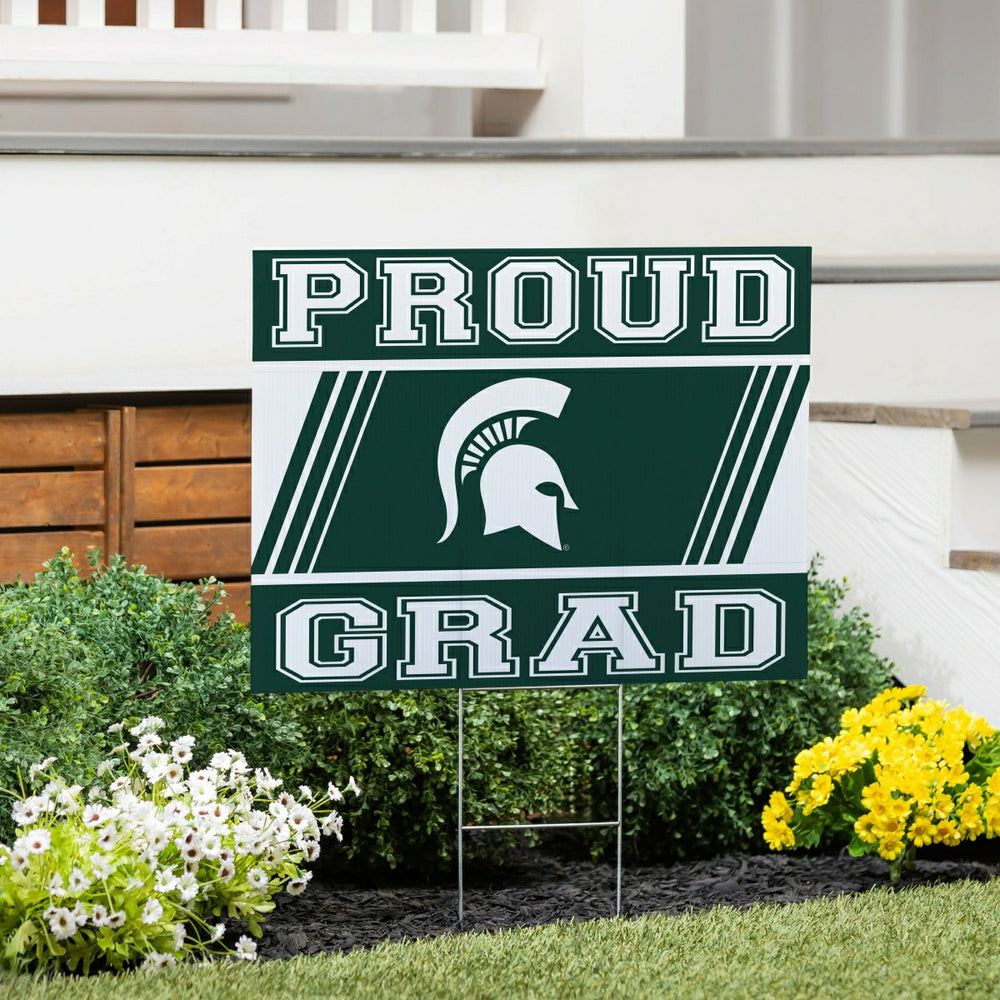 Michigan State University Coroplast Yard Sign Graduate - Collegiate Home