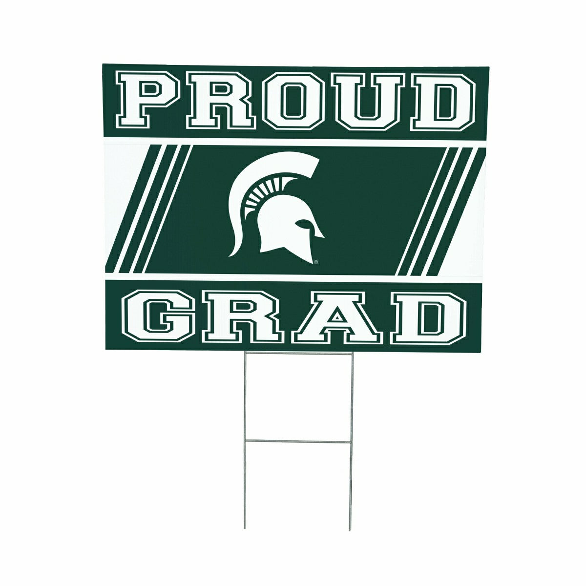 Michigan State University Coroplast Yard Sign Graduate - Collegiate Home