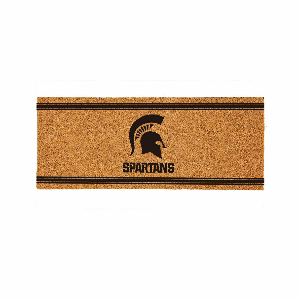 Michigan State University Extra Large One Color Coir Mat, 60"x24" - Collegiate
