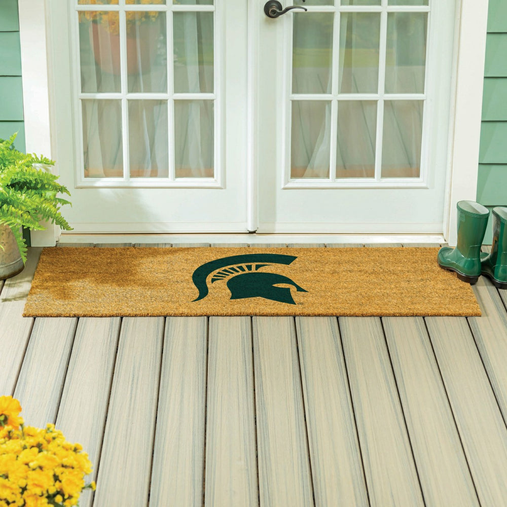 Michigan State University Extra Large Full Color Coir Mat, 60"x24" - Collegiate