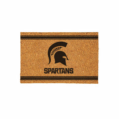 Michigan State University Large One Color Coir Mat, 36"x24" - Collegiate