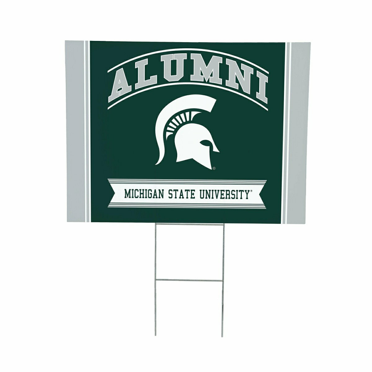 Michigan State University Coroplast Yard Sign Alumni - Collegiate Home