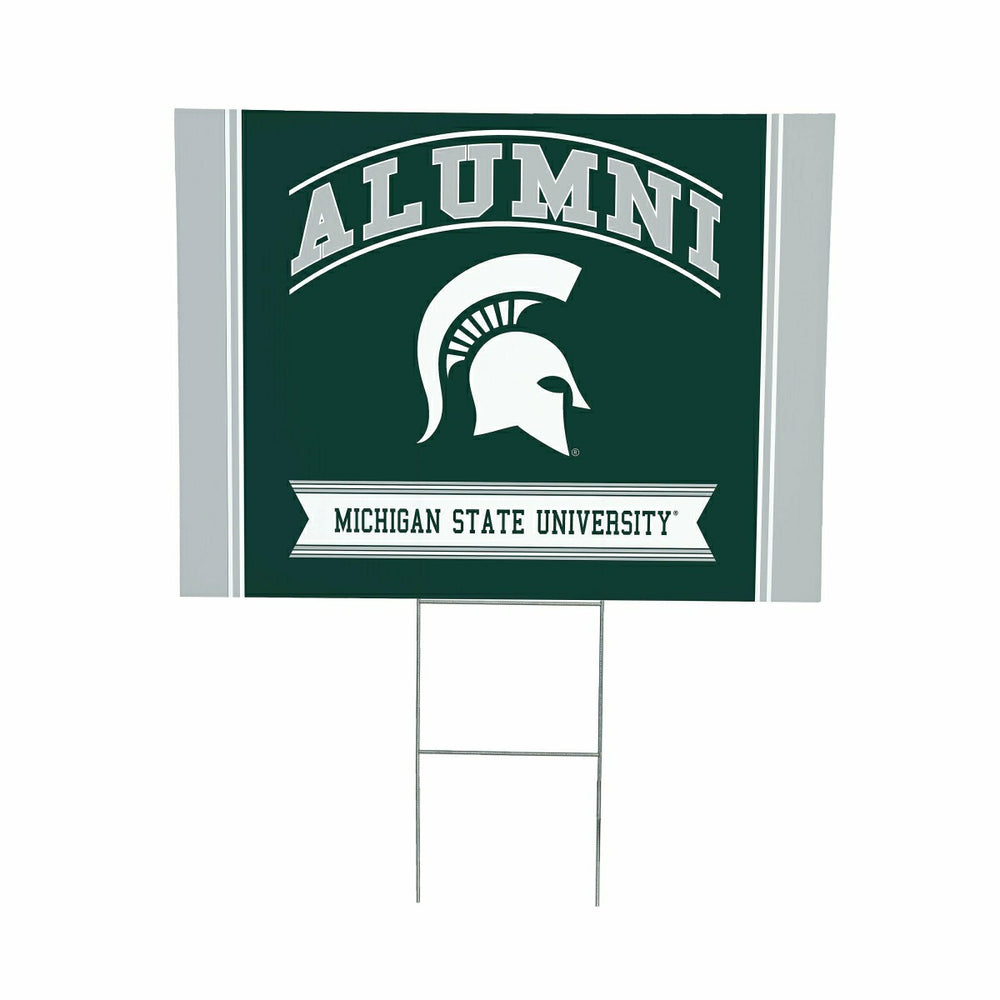 Michigan State University Coroplast Yard Sign Alumni - Collegiate Home