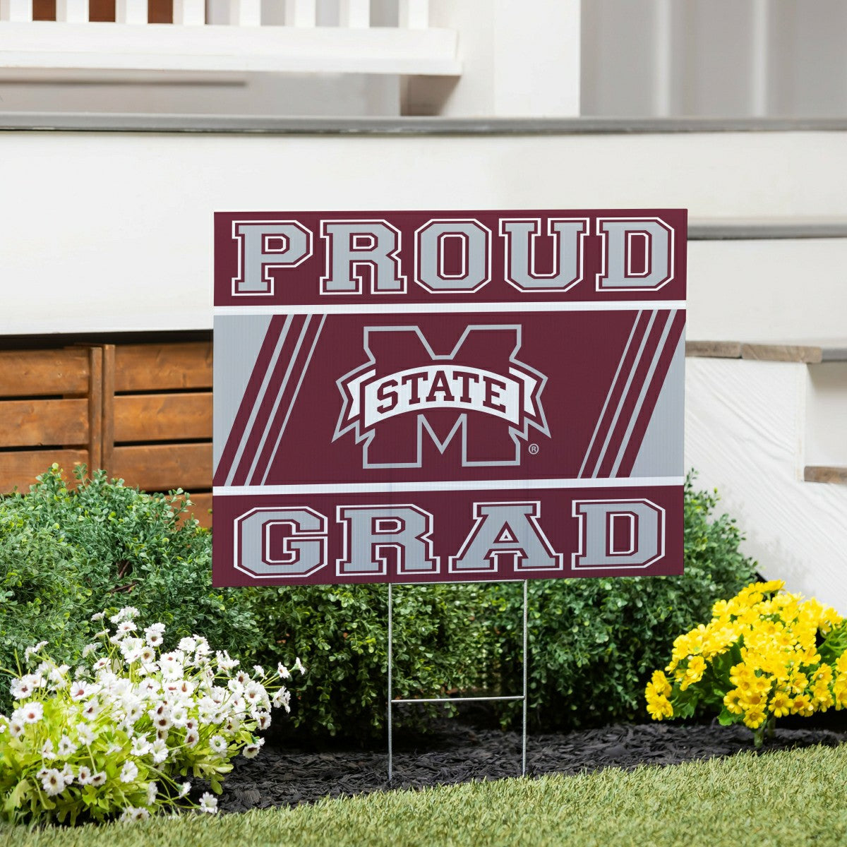 Mississippi State University Yard Sign Graduate - Collegiate Home