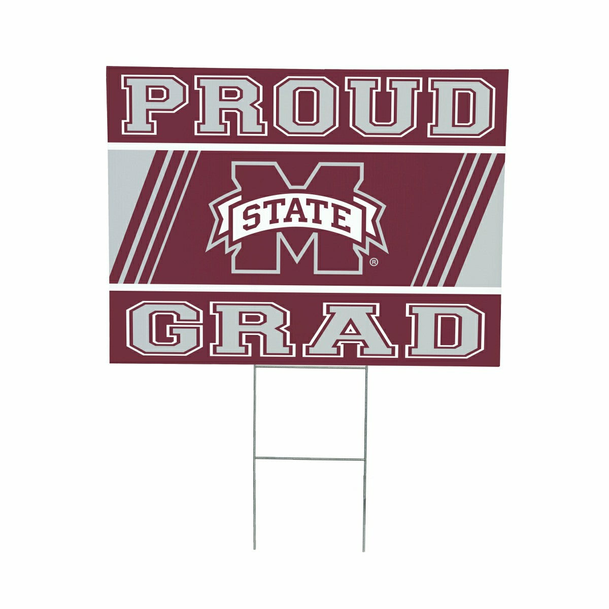 Mississippi State University Yard Sign Graduate - Collegiate Home