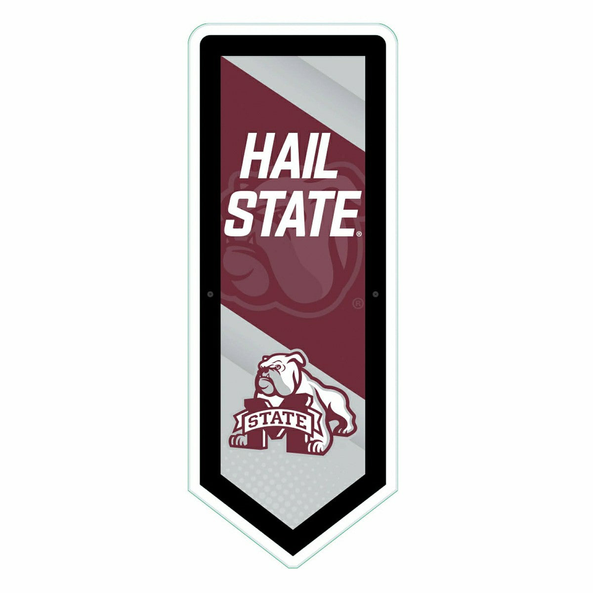 LED Wall Decor, Pennant, Mississippi State University - Collegiate Home