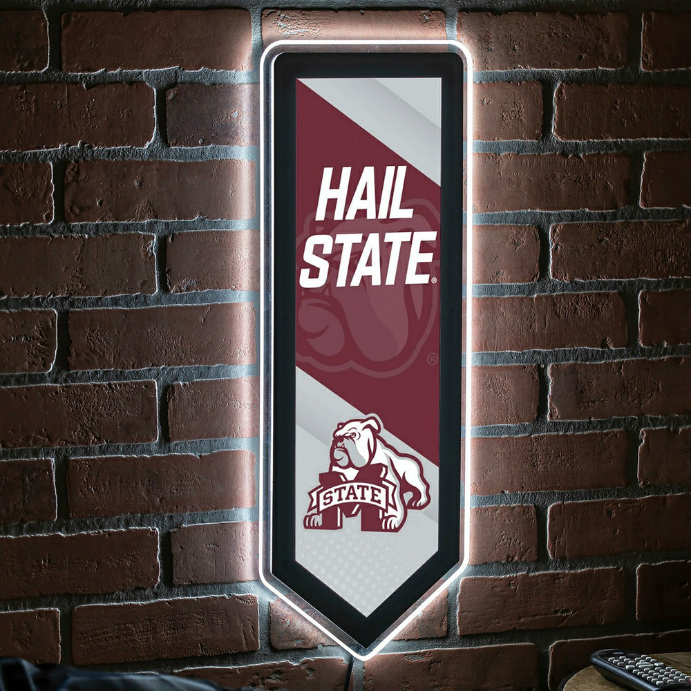 LED Wall Decor, Pennant, Mississippi State University - Collegiate Home