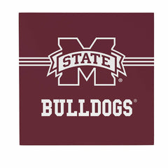 Mississippi State University Wood Wall Sign, 12x12 - Collegiate Home