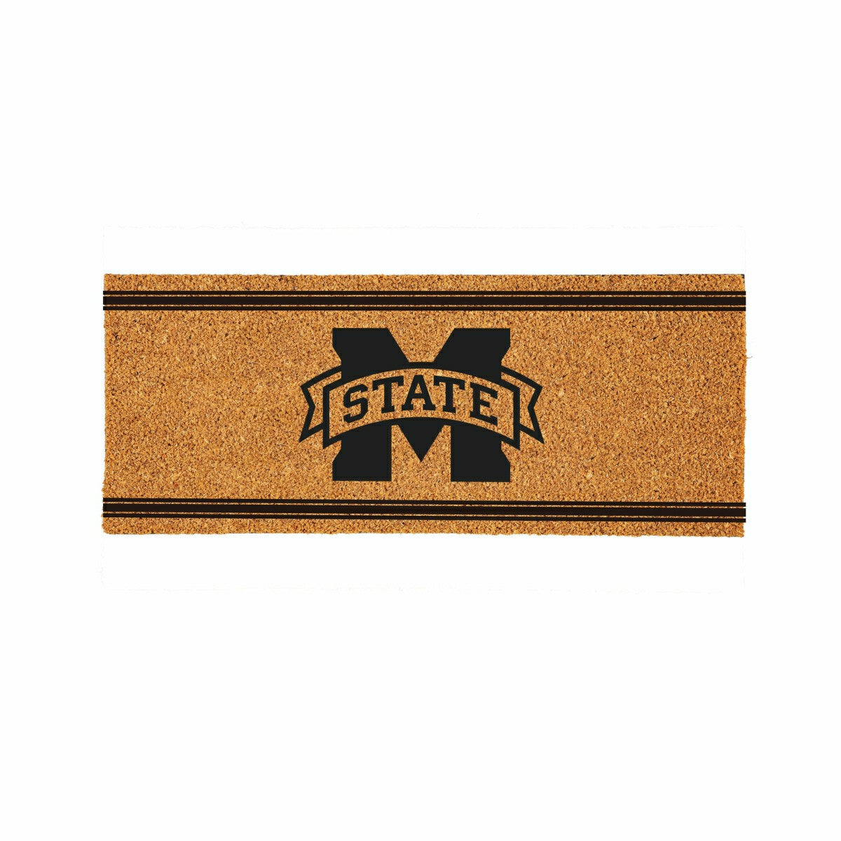 Mississippi State University Extra Large One Color Coir Mat, 60"x24" - Collegiate