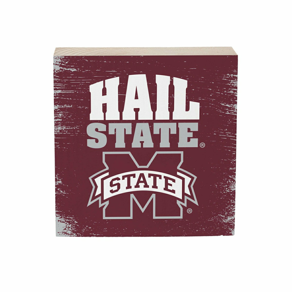 Mississippi State University Plock, Down Home Fans, 6x6 - Collegiate Home
