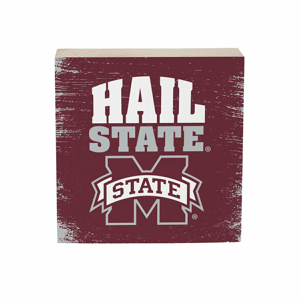Mississippi State University Plock, Down Home Fans, 6x6 - Collegiate Home