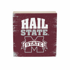 Mississippi State University Plock, Down Home Fans, 6x6 - Collegiate Home