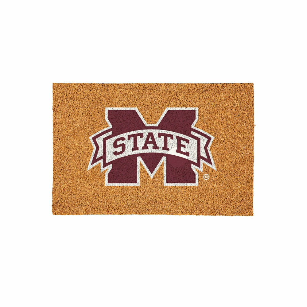 Mississippi State University Large Full Color Coir Mat, 36"x24" - Collegiate