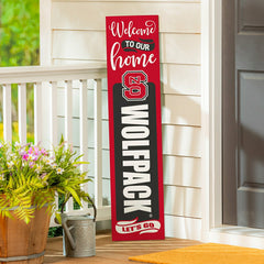 47" Double Sided Leaner, North Carolina State University, Halloween - Collegiate Home