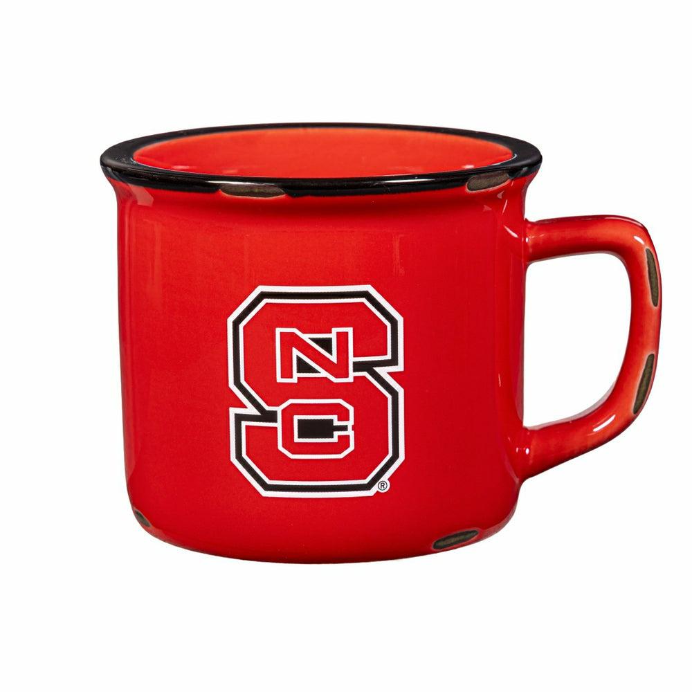 North Carolina State University Ceramic Camp Cup with Enamel Finish, 1 - Collegiate Home