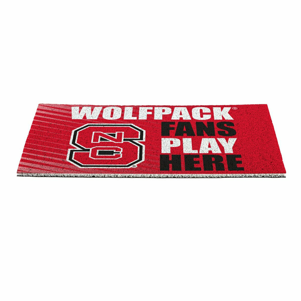 North Carolina State University Fan Mat, 28"x16" - Collegiate