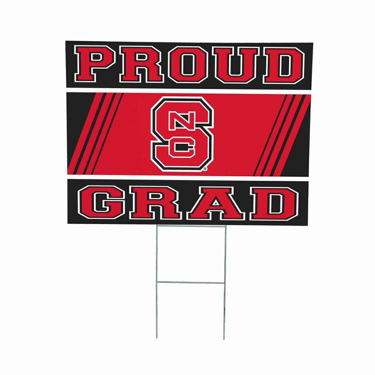 North Carolina State University Coroplast Yard Sign Graduate - Collegiate Home
