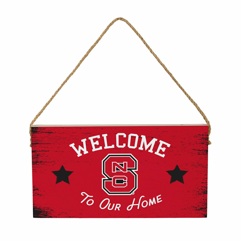 North Carolina State University Wood Wall Sign, 6x11 - Collegiate Home
