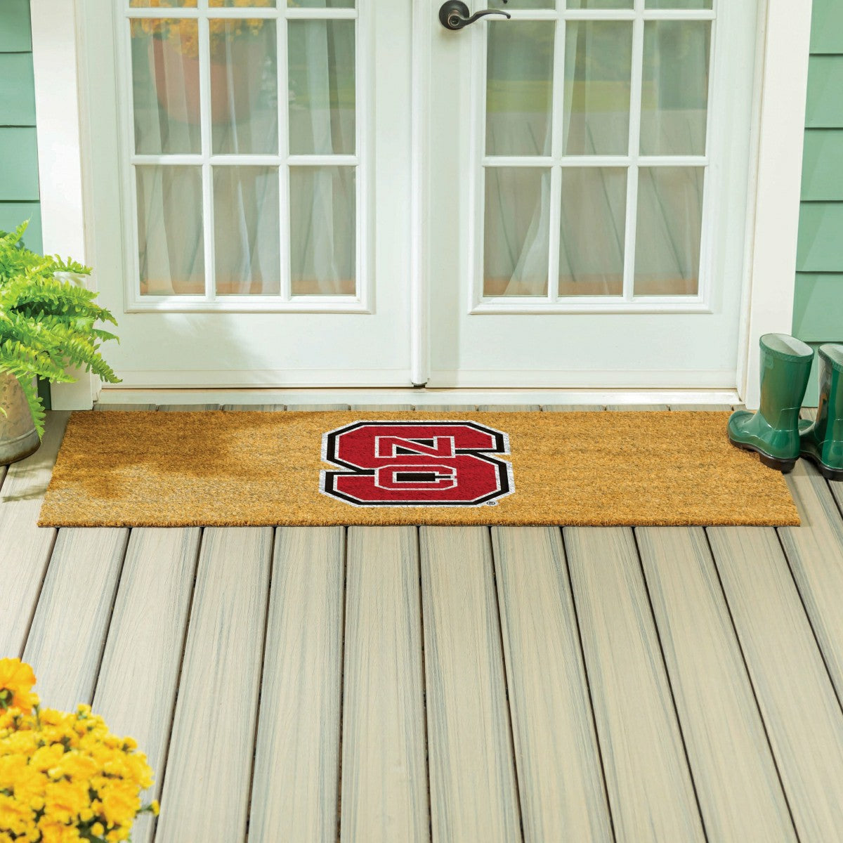 North Carolina State University Extra Large Full Color Coir Mat, 60"x2 - Collegiate