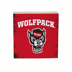 North Carolina State University Plock, Down Home Fans, 6x6 - Collegiate Home