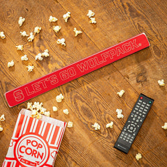 North Carolina State University Engraved Wood Sign, 1.5" x 18" - Collegiate Home
