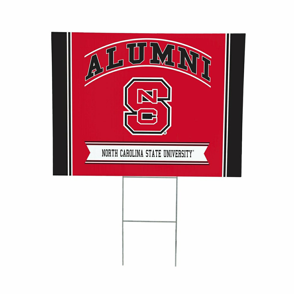 North Carolina State University Coroplast Yard Sign Alumni - Collegiate Home