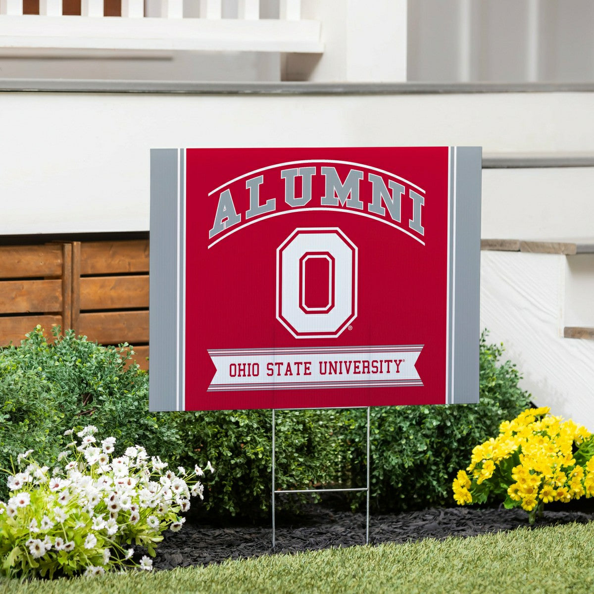 Ohio State University Coroplast Yard Sign Alumni - Collegiate Home
