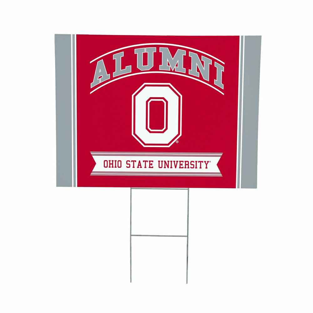 Ohio State University Coroplast Yard Sign Alumni - Collegiate Home