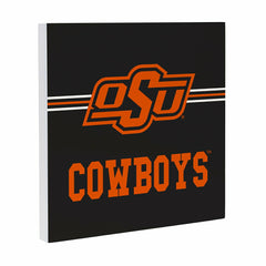 Oklahoma State University Wood Wall Sign, 12x12 - Collegiate Home