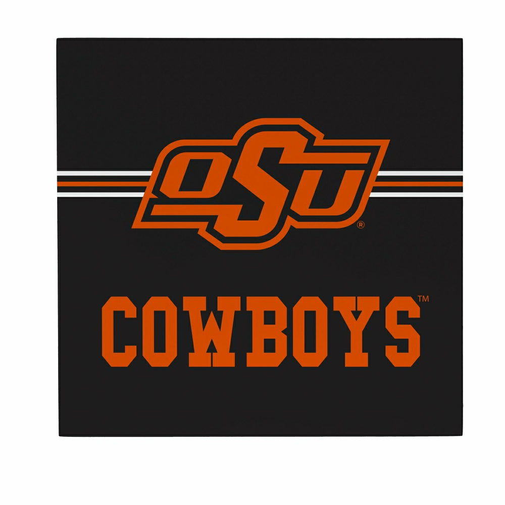 Oklahoma State University Wood Wall Sign, 12x12 - Collegiate Home