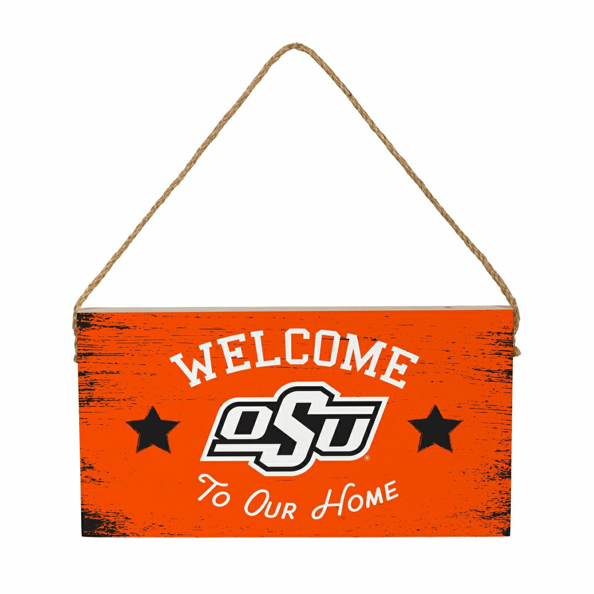 Oklahoma State University Wood Wall Sign, 6x11 - Collegiate Home