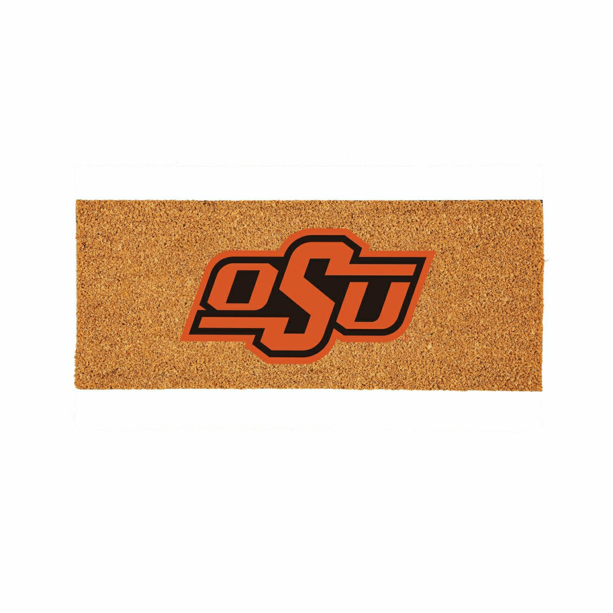 Oklahoma State University Extra Large Full Color Coir Mat, 60"x24" - Collegiate