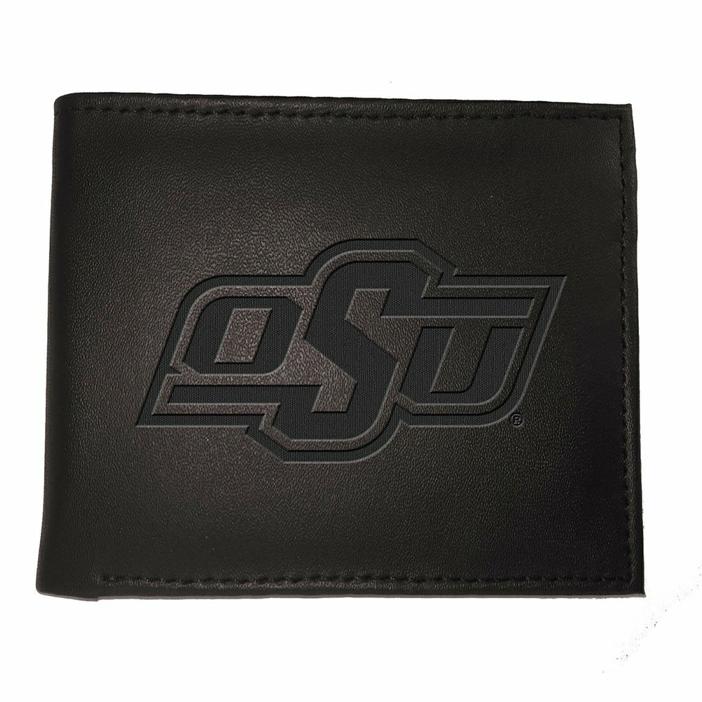 Oklahoma State University, Bi-Fold Wallet, Black - Collegiate Home