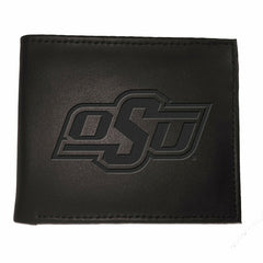 Oklahoma State University, Bi-Fold Wallet, Black - Collegiate Home