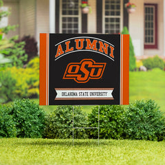 Oklahoma State University Coroplast Yard Sign Alumni - Collegiate Home