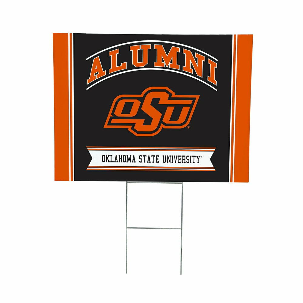 Oklahoma State University Coroplast Yard Sign Alumni - Collegiate Home