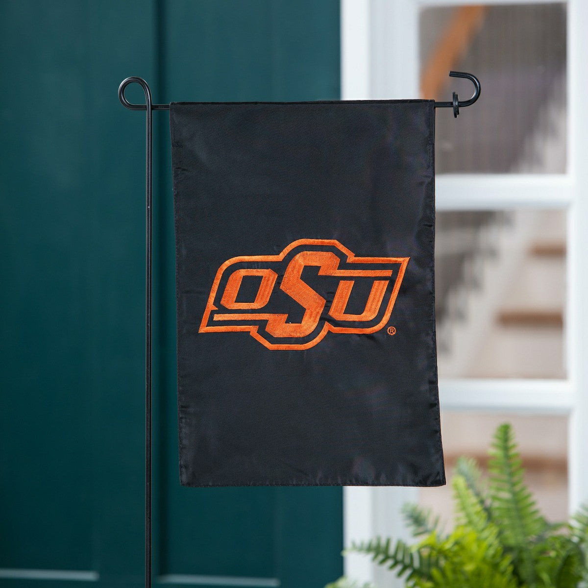 Applique Flag, Gar., Oklahoma State University - Collegiate Home