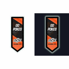 LED Wall Decor, Pennant, Oklahoma State University - Collegiate Home