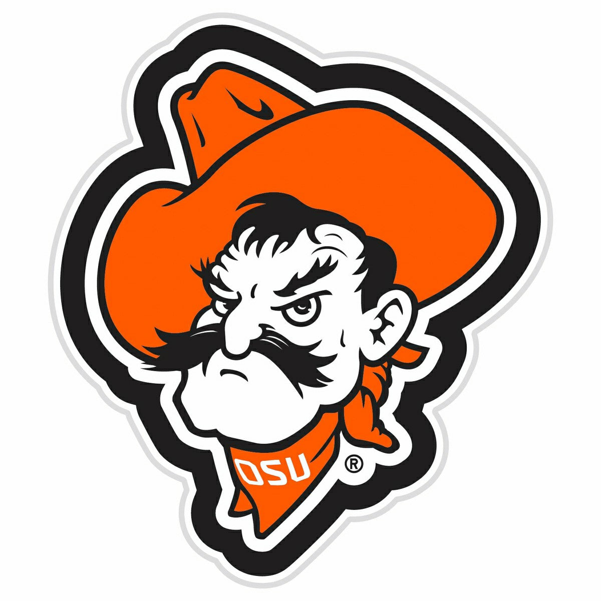 LED Wall Decor, Glazelite, College Mascot, Oklahoma State University - Collegiate Home