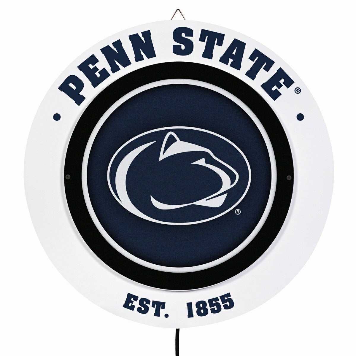 Penn State, Metal Lite, Round - Collegiate