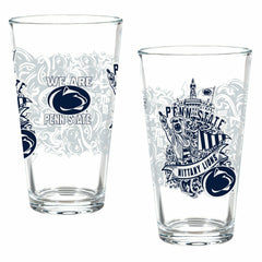 Penn State 16oz Glass pint, Set of 2 - Collegiate Home
