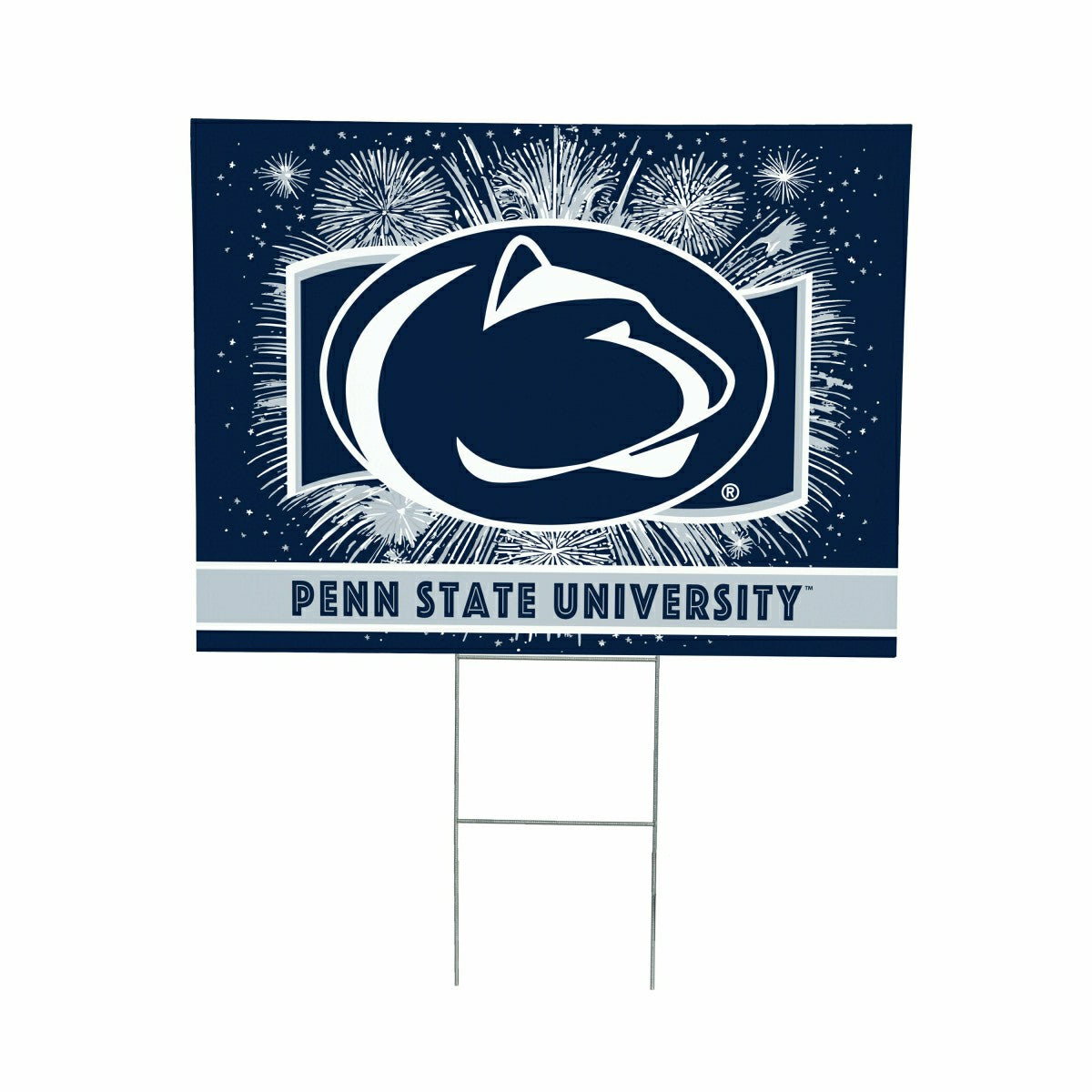 Penn State Yard Sign, Patriotic - Collegiate Home
