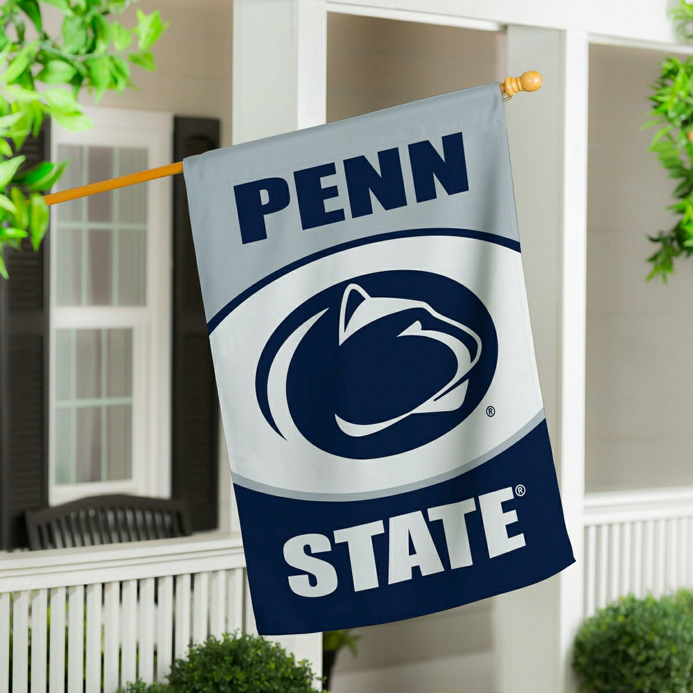 Penn State Suede House Flag - Collegiate Home