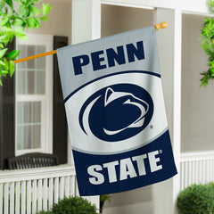 Penn State Suede House Flag - Collegiate Home