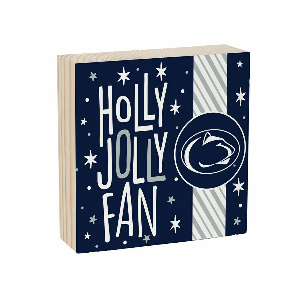 Penn State Block, Holiday, 6x6 - Collegiate Home